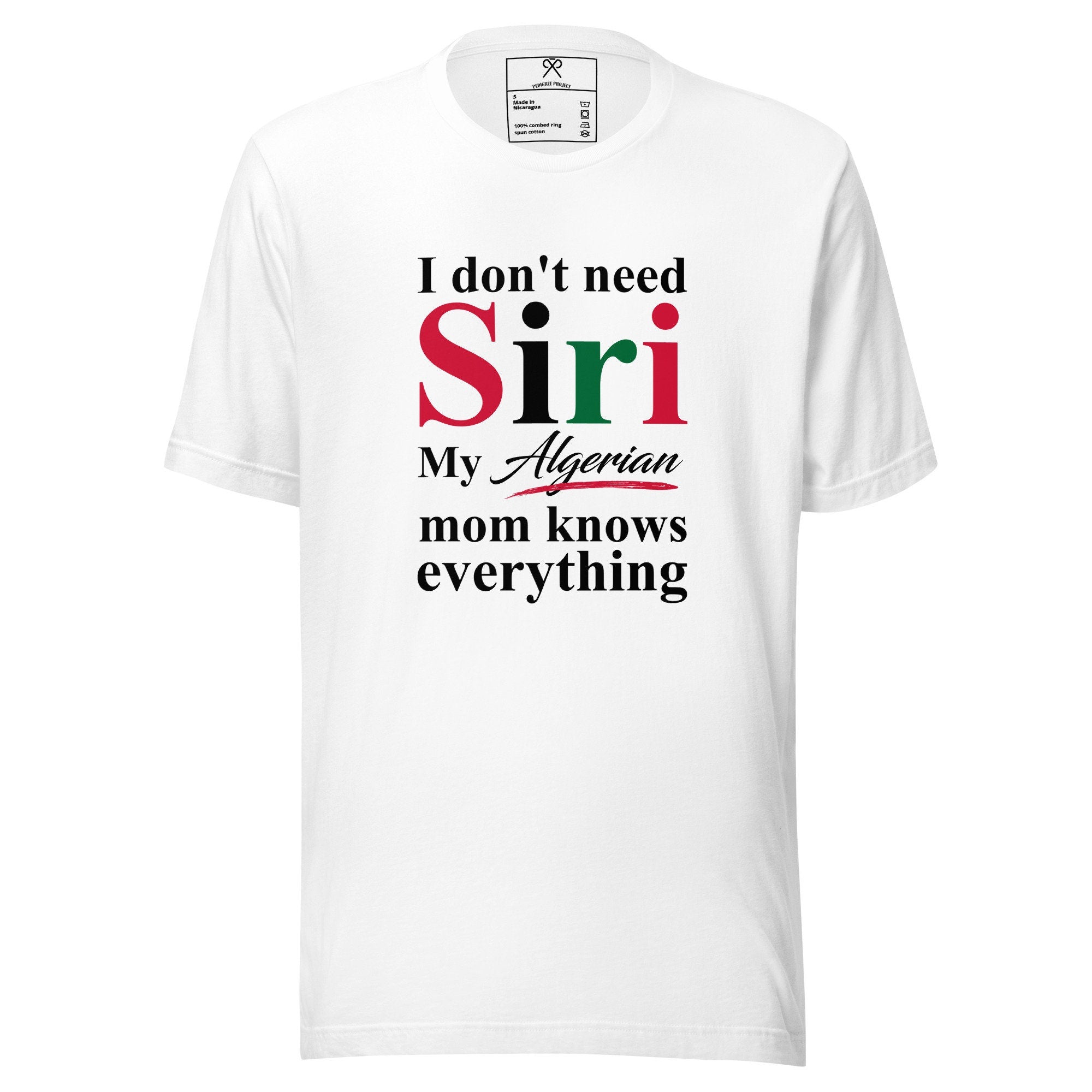Algerian Mom Tshirt, Funny Mom tshirt, African Mom Tshirt, Mother's Day Tshirt, Couples Tshirt, African Couple.